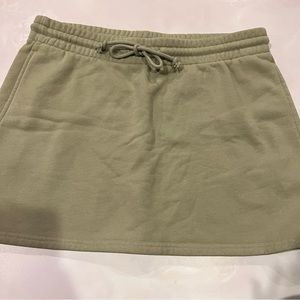 Aritzia TNA Cozy fleece skirt